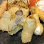串かつ でんがな - 串カツ７本