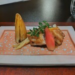 289959797 - 八寸、白焼き、筍、カラスミ