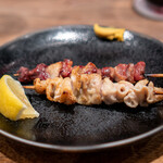 鳥茂 - 白焼き、なんこつ