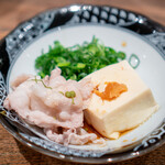 鳥茂 - 黒豚のしゃぶしゃぶ