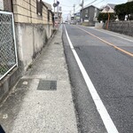 Cafe calico - 店前を直進