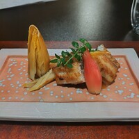 等々力 ひらさわ - 八寸、白焼き、筍、カラスミ