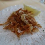 ムッシュ - 白エビのフリット800円