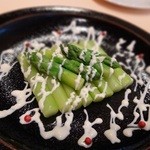 ムッシュ - アスパラサラダ700円