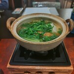 等々力 ひらさわ - 珍しい鰻とセリ鍋