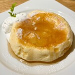 むさしの森珈琲 - セットのパンケーキ