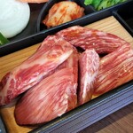 京昌園別館 - 希少部位切落し定食