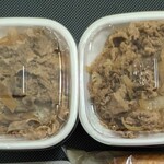 すき家 - 牛丼 並二人前 450円✕2個　(2025.1)