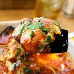 バール トレンタ トレ - トマトのナチュラルな酸味が、ワインの酸味に呼応する