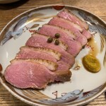 にほん酒と肴 酔音 - 鴨ロース煮
