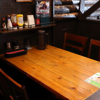 テキサスのステーキレストランをイメージしたカジュアルな空間◎