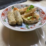 六兵衛 - ごぼう天、長芋天