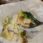 キッチン ブルー グローブ - 鱈は無くなり