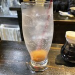 おでんの丸忠 - 梅割り