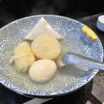 おでんの丸忠 - 玉子、大根、ロールキャベツ、はんぺん
