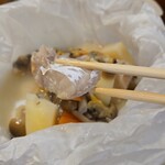 キッチン ブルー グローブ - 解して、いただきます