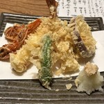 九つ井 - サクサク　天ぷらがたくさん