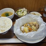 キッチン ブルー グローブ - いただきます