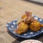 鵠沼海岸 蕎麦兄 - 自家製さつま揚げ（750円）。