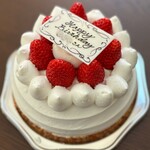 パティスリー アプラノス - いちごのショートケーキ15cm