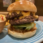 SAUCE UP BURGER - チーズバーガー パティ追加