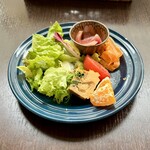 バルバルキッチンアメリ - 毎度のランチサラダ