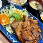 定食専門店 いててや - タレが絡んで美味し〜い