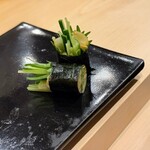 鮨きむら - ガリ胡瓜巻き