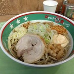 ジャンクガレッジ - まぜそば倍盛り1040円