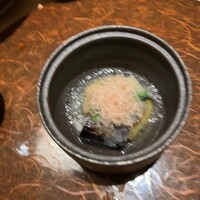 個室会席 北大路 八重洲茶寮 - 蓋物(鮎並煮おろし)