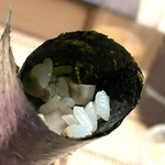 すし匠 - 牡蠣の手巻き