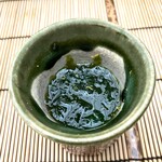 すし匠 - アオサの茶碗蒸し
