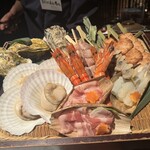 葱ぼうず - お通しはこちらから選んで酒蒸しに…♡