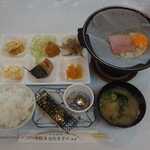 玉名立願寺温泉ホテル - 料理写真:朝食 和定食