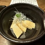九つ井 - 筍の煮物　柔らかくて良い香り　とても美味しい