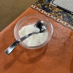 中華料理 味の屋 - デザートの杏仁豆腐