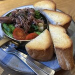 食堂Light - ホタルイカと菜の花のアヒージョ