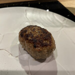 西麻布 しるく屋 - 淡路ビーフハンバーグ。