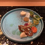 西麻布 しるく屋 - パレットサラダ。