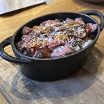 食堂Light - 黒毛和牛と雲丹の鉄鍋リゾット