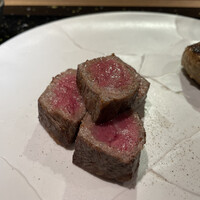 西麻布 しるく屋 - 淡路ビーフ（ロース）。
