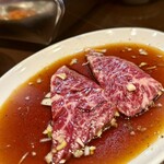 高円寺 焼肉ここち 市場店 - 和牛ハラミ（サガリ）