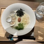 SOMEN BAR 白線屋 - 山椒香るはまぐり素麺 1700円