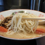 弘明寺丿貫 - 超級羊頭蕎麦の麺