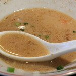 弘明寺丿貫 - 超級羊頭蕎麦のスープ