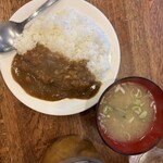 かつれつ四谷たけだ - ちょいがけカレーは180円！