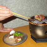 こ熊や - 林神龍　こ熊や ハラミ味噌焼