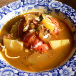 モレーナ - トマトとひき肉のカレー（800円）