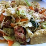 平和食堂 - コンビーフとうふ500円