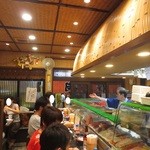 春駒 - カウンター席